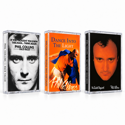 Phil Collins Handmade Cassette Tape Collection