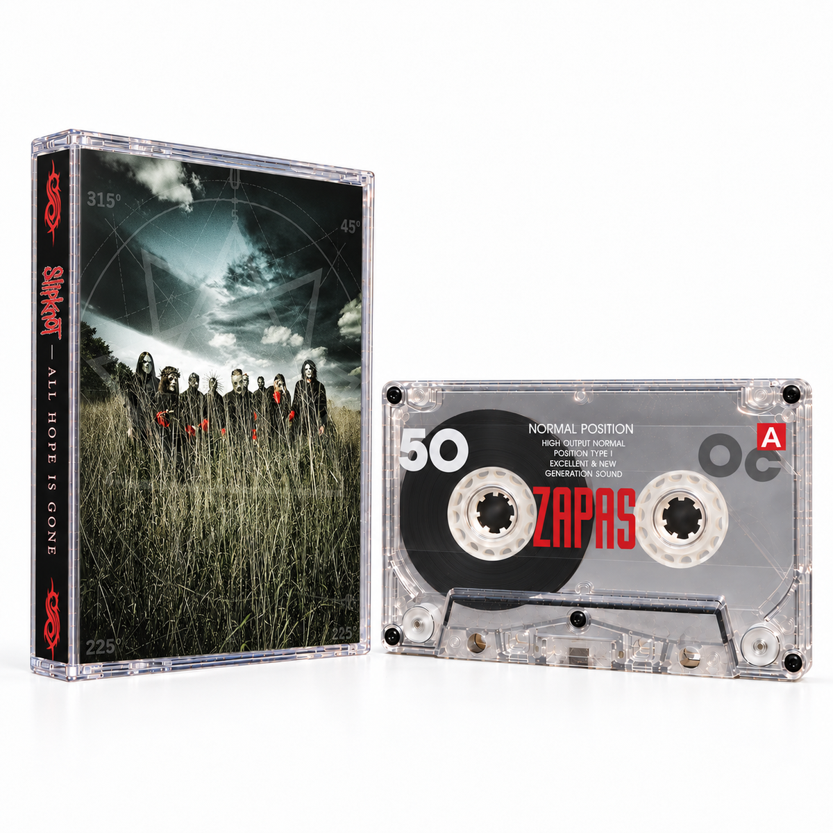 Slipknot Cassette Tape Collection – 4 Iconic Albums