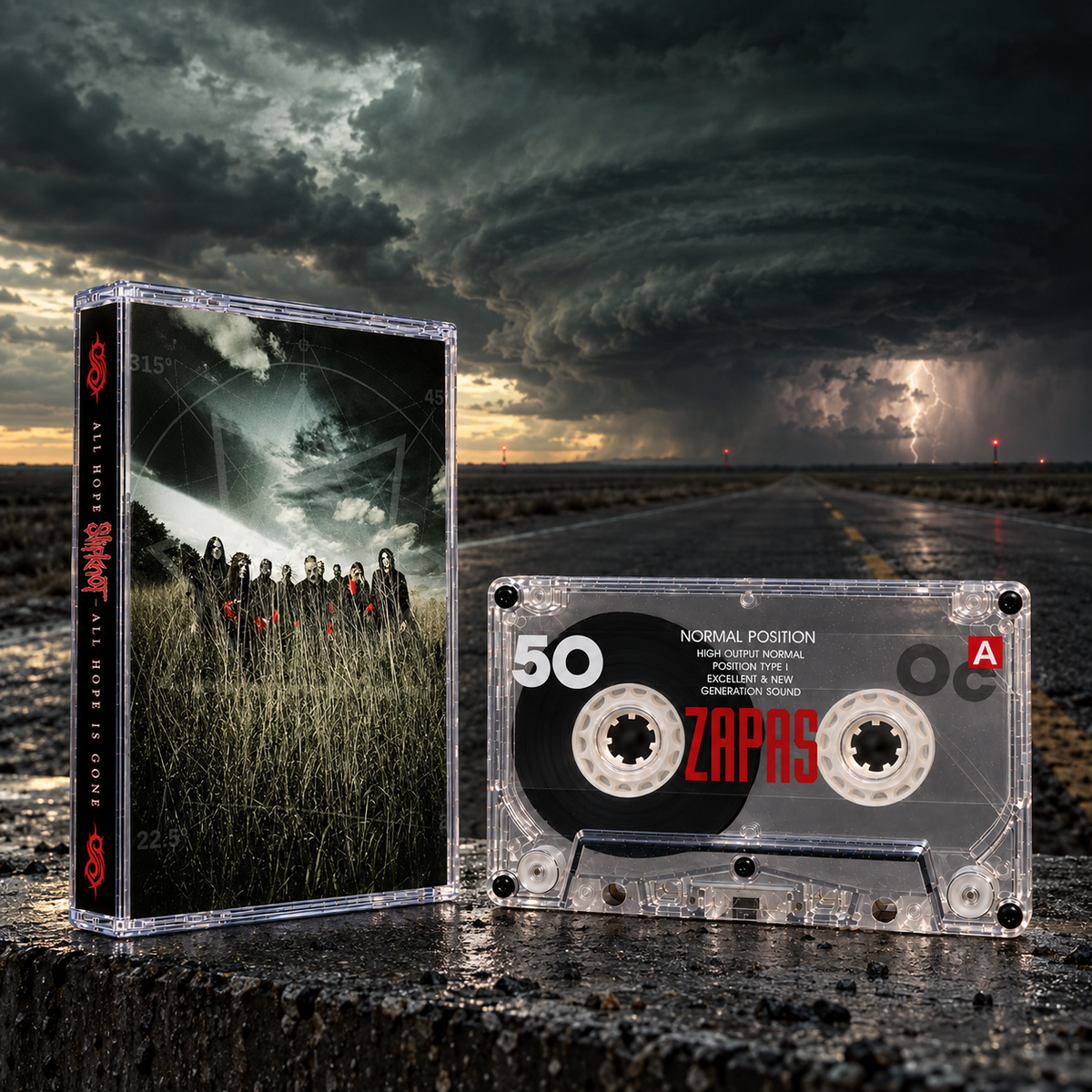 Slipknot Cassette Tape Collection – 4 Iconic Albums