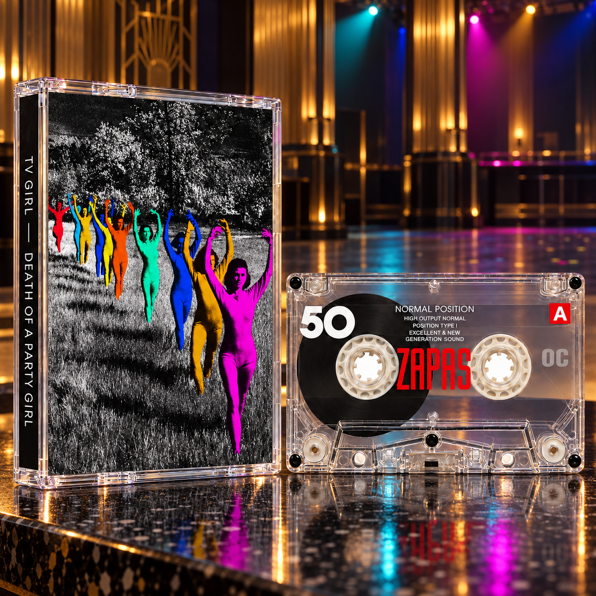 TV Girl Cassette Tape Collection – French Exit, Who Really Cares, Death of a Party Girl & Grapes Upon the Vine