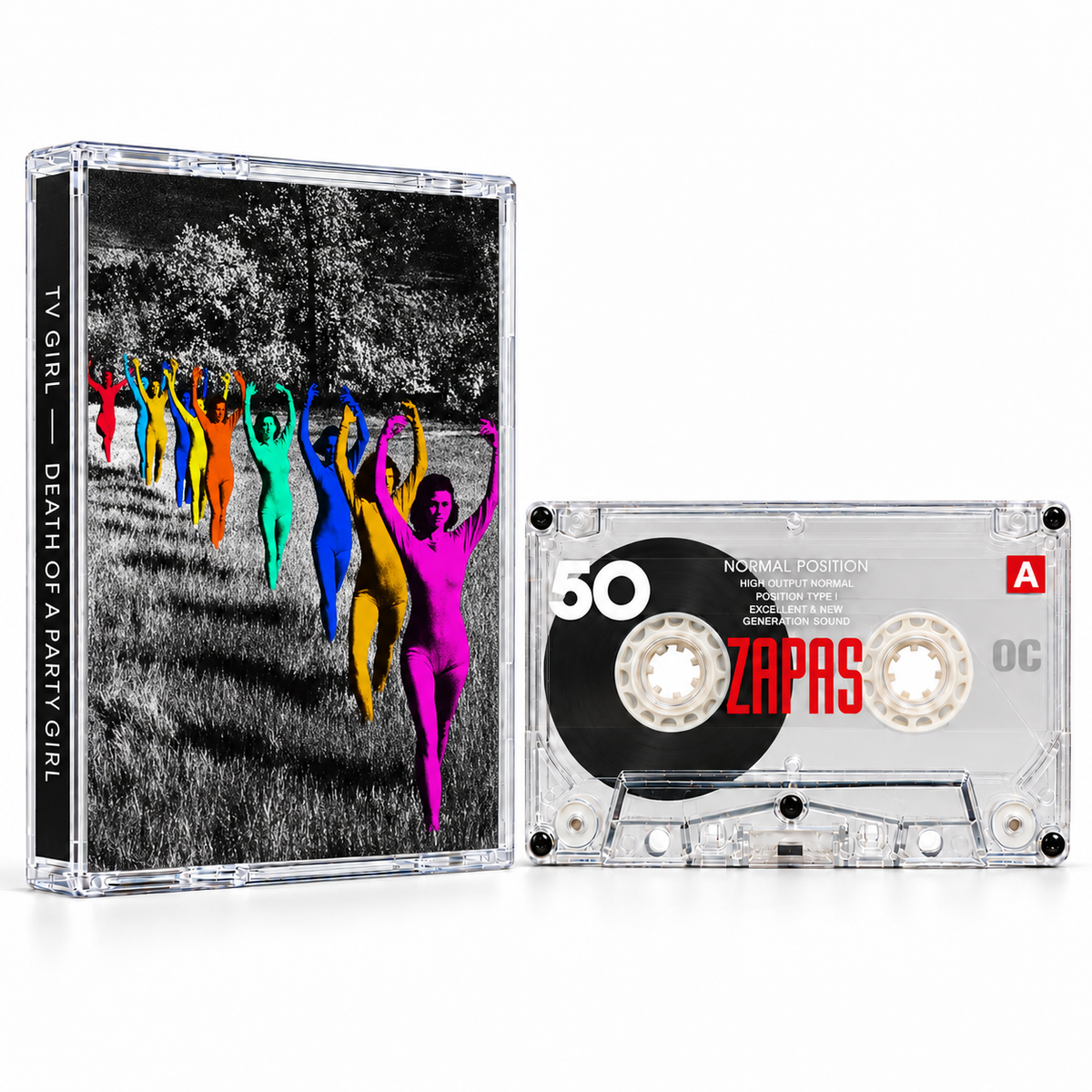 TV Girl Cassette Tape Collection – French Exit, Who Really Cares, Death of a Party Girl & Grapes Upon the Vine