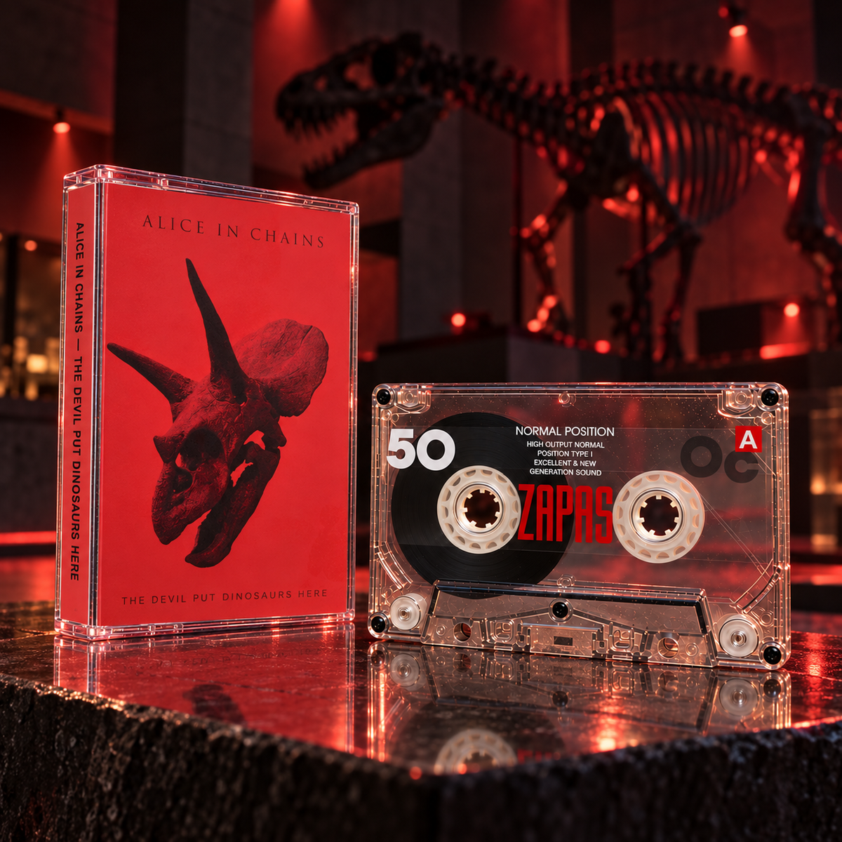 Alice In Chains Cassette Tape Collection – Classic Grunge & Alternative Rock Albums