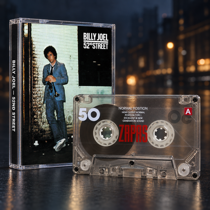 Billy Joel Retro Cassette Tape Collection – Vintage Mixtape for Collectors