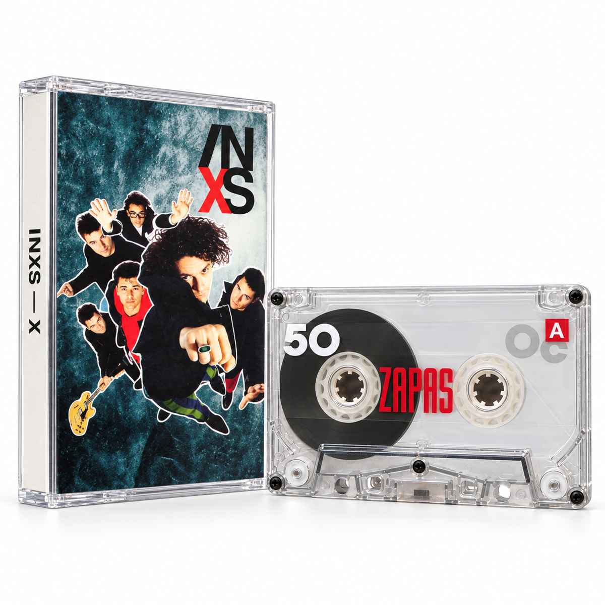 INXS Cassette Tape Collection – Classic New Wave & Pop Rock Albums