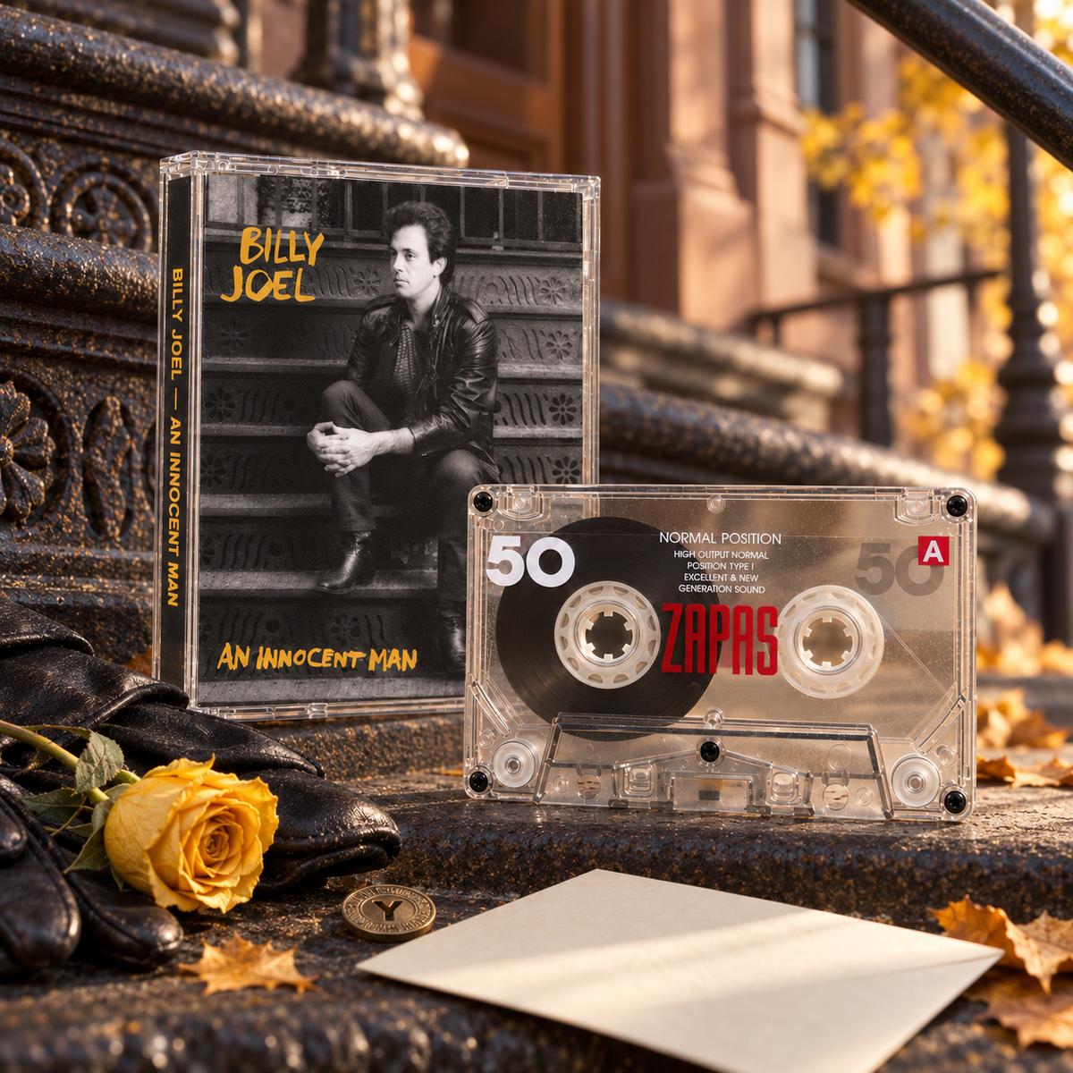 Billy Joel Retro Cassette Tape Collection – Vintage Mixtape for Collectors