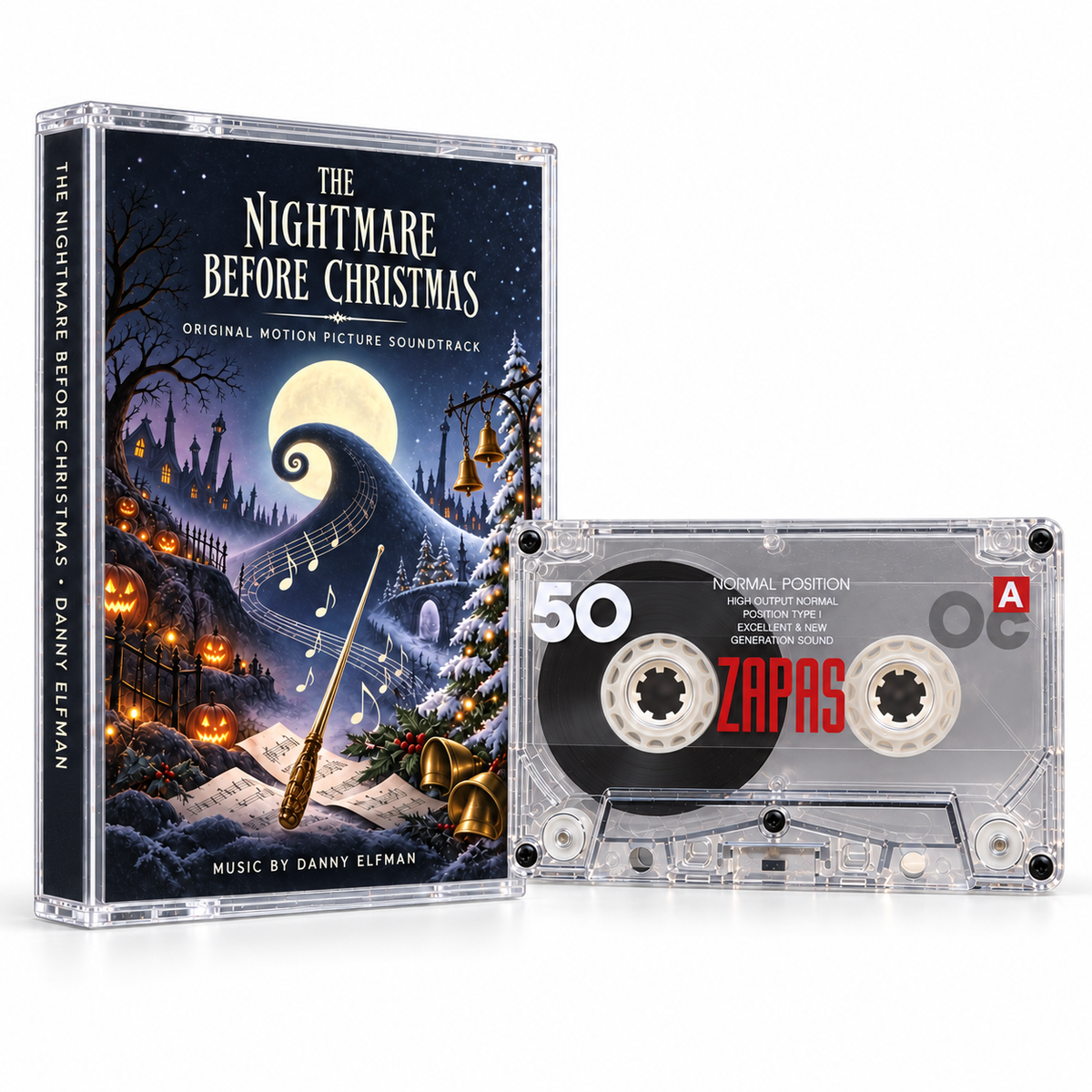 Halloween Cassette Tape Collection – Set of 5 Gothic Horror Albums – Retro Music Gift – Spooky Collector’s Edition