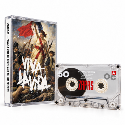 Coldplay Cassette Tape Collection – Parachutes, Viva La Vida, Moon Music & Music of the Spheres – Choose One or Complete Set