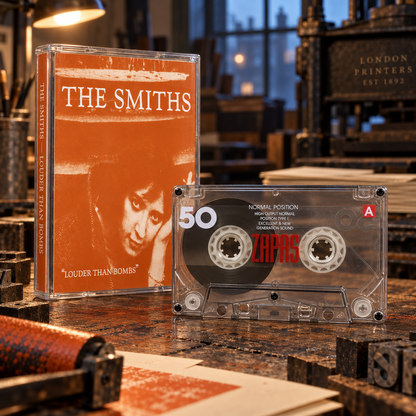 The Smiths Cassette Tape Collection – Hatful of Hollow, The Queen Is Dead, The Sound of The Smiths, Louder Than Bombs, Meat Is Murder – Vintage Indie Rock & Alternative Mixtape