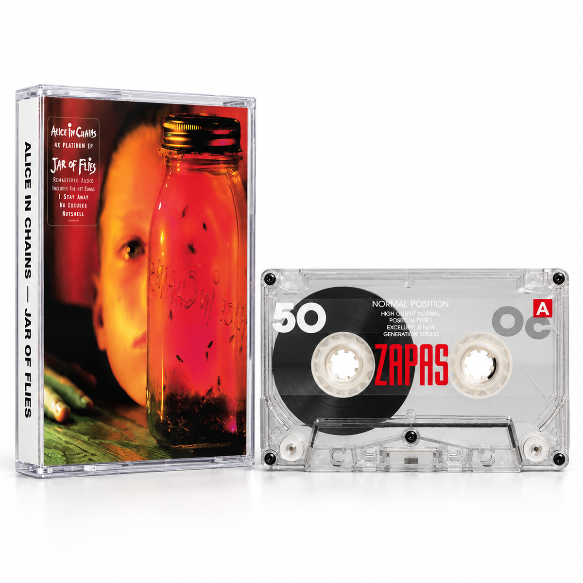 Alice In Chains Cassette Tape Collection – Classic Grunge & Alternative Rock Albums
