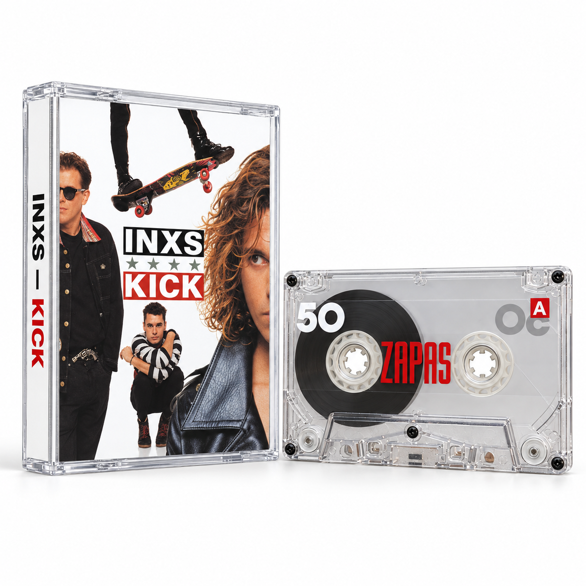 INXS Cassette Tape Collection – Classic New Wave & Pop Rock Albums