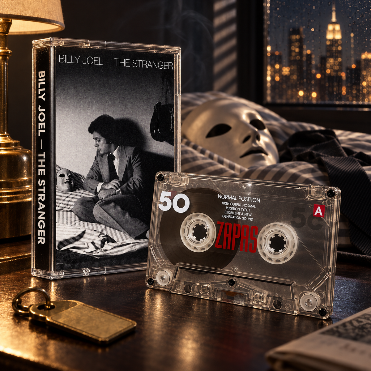 Billy Joel Retro Cassette Tape Collection – Vintage Mixtape for Collectors