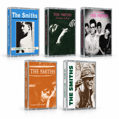 The Smiths Cassette Tape Collection – Hatful of Hollow, The Queen Is Dead, The Sound of The Smiths, Louder Than Bombs, Meat Is Murder – Vintage Indie Rock & Alternative Mixtape