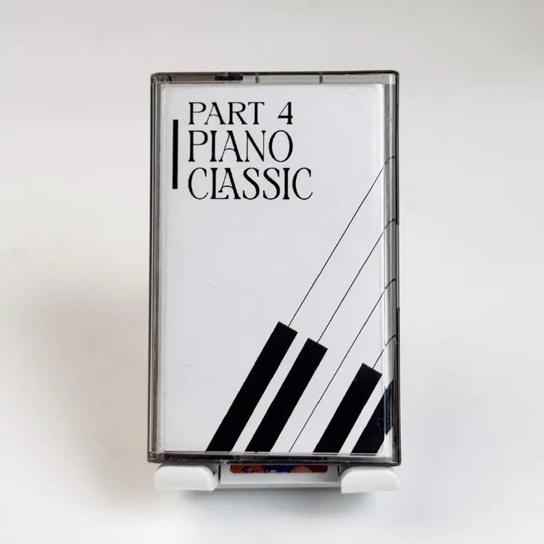 Timeless Piano Melodies for Quiet Moments (Part 1-4) - Cassette Tape Collection - Classical Piano Music