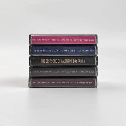 Handmade Valentine Love Songs Cassette Tape – Vintage Romantic Mix