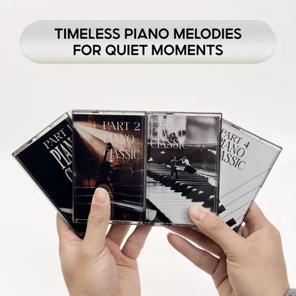 Timeless Piano Melodies for Quiet Moments (Part 1-4) - Cassette Tape Collection - Classical Piano Music