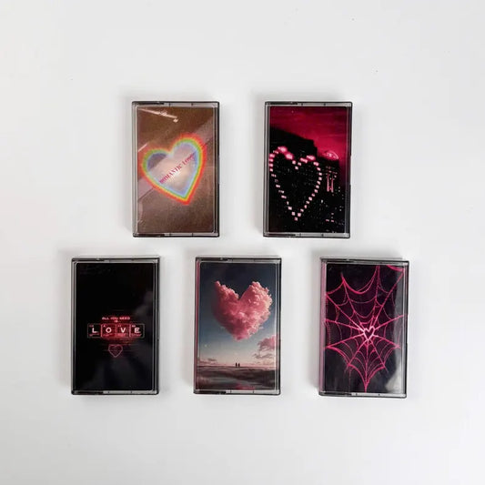 Valentine Love Songs Cassette Tapes – Romantic Mixtape - Custom Analog Cassette Gift