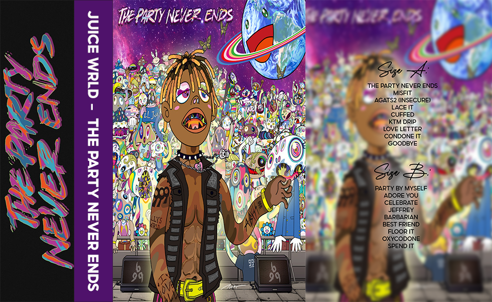 Juice WRLD Handmade Cassette Collection – Choose One Album or Complete 6-Tape Set
