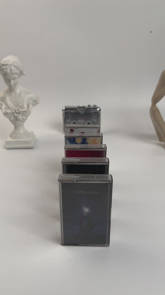 Handmade Valentine Love Songs Cassette Tape – Vintage Romantic Mix
